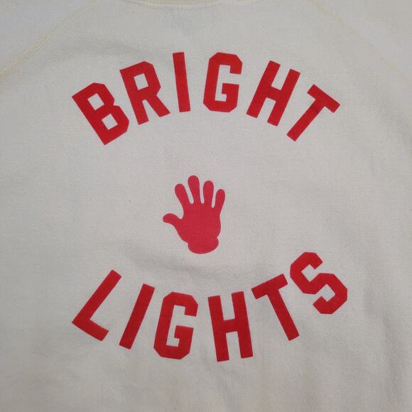 Vintage 1987 Fire Breathing Red Dragon Sweatshirt Womens M/L 20x23 Cropped USA - Picture 8 of 14